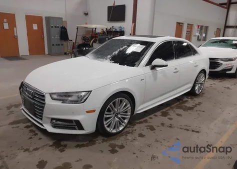 2017 Audi A4 2.0T Premium from USA, damaged, VIN WAUENAF47HN002749